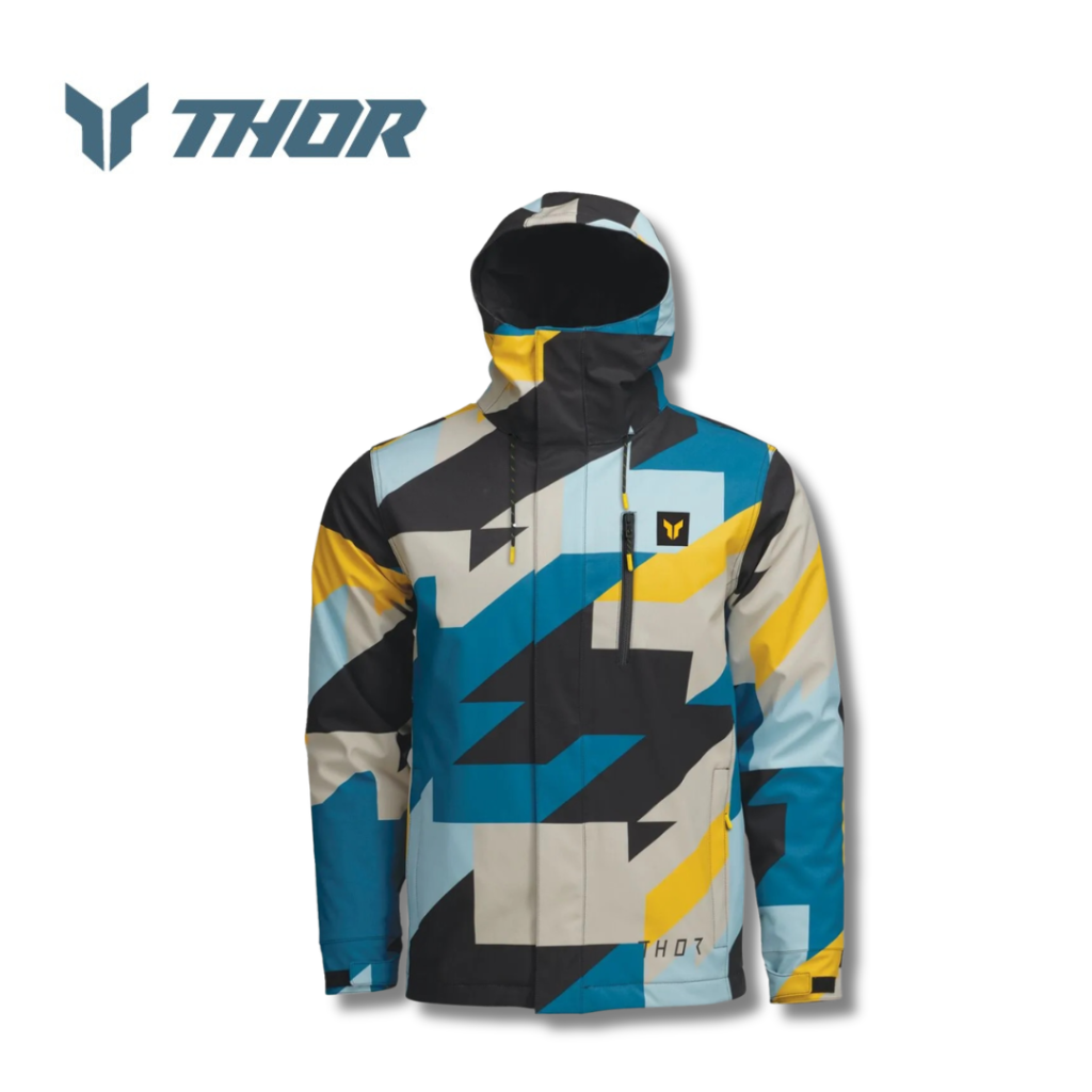 Giacca Brave Tour Thor Blue/Yellow cod.2920-081